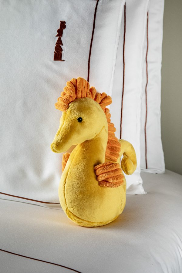 Stuffed seahorse